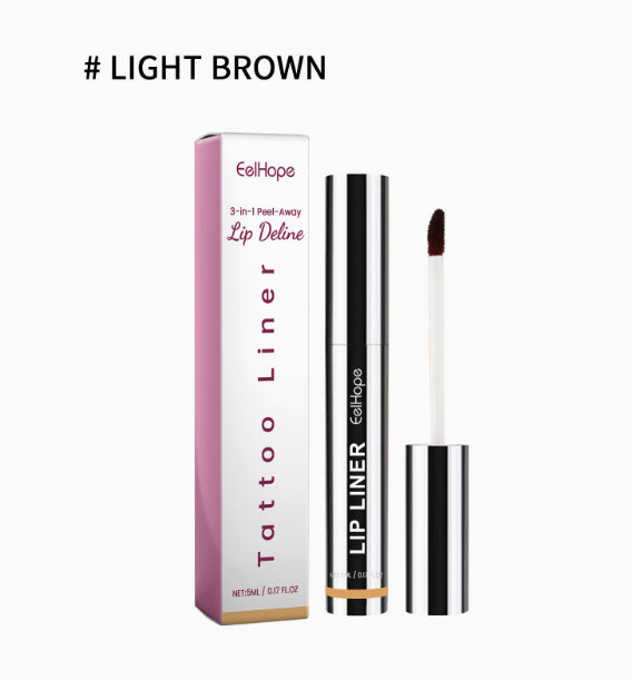 Peel Off Lip Liner Stain Long Wear Tattoo Lip Liner Mat