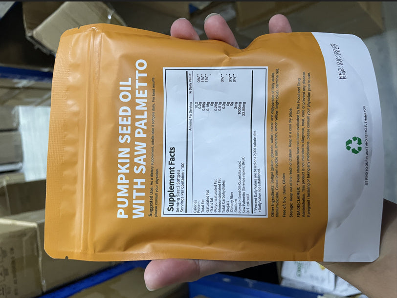 Vitamin Diet Pumpkin Seeds Soft Capsules
