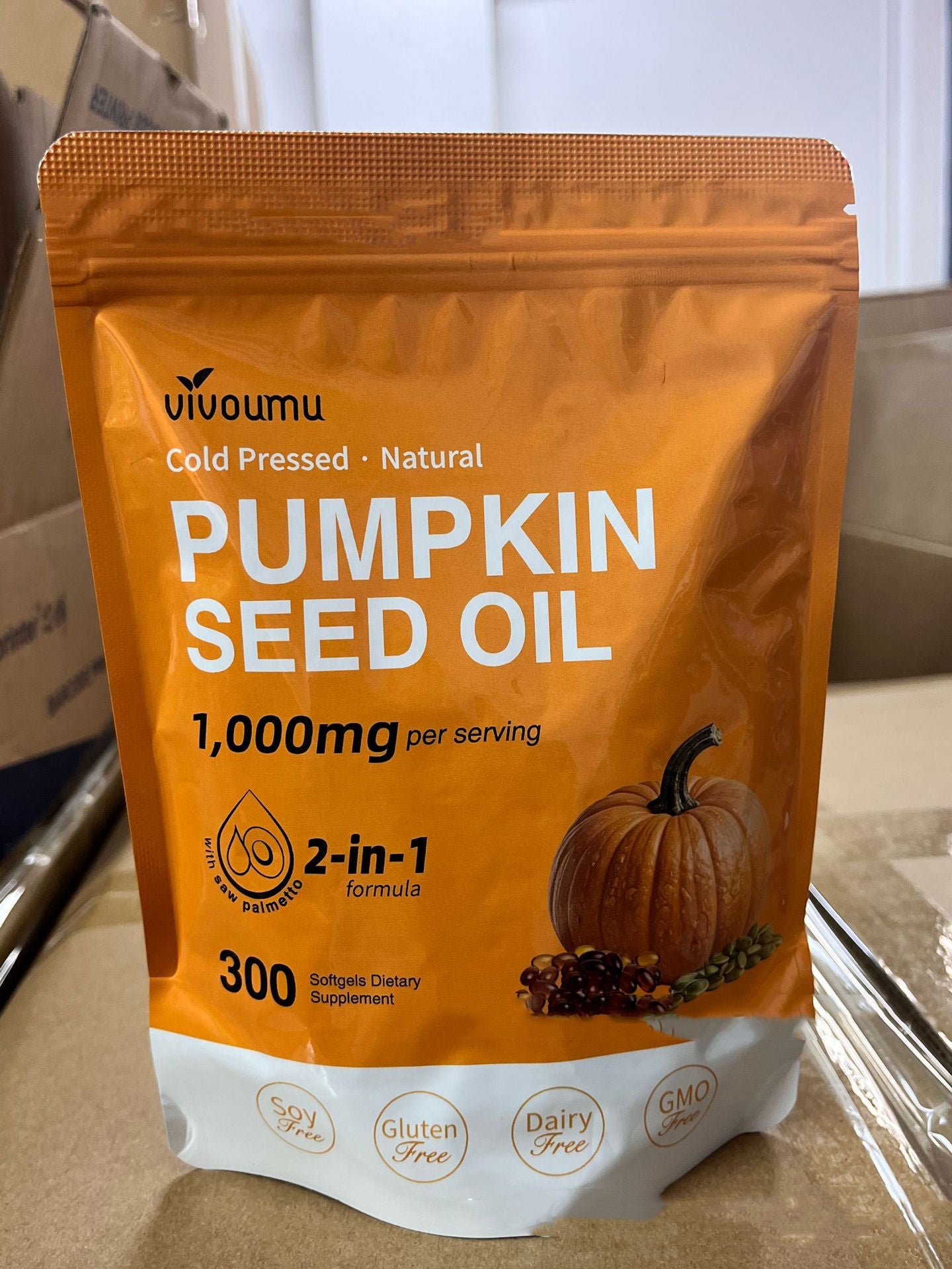 Vitamin Diet Pumpkin Seeds Soft Capsules